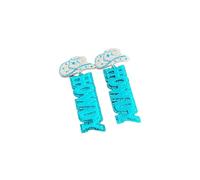 Western Cowgirl Acrylic HOWDY Glitter Drop Dangle Earrings Rodeo Disco Cowboy Earrings Country Concert for Women Party Southern Jewelry, Acrylic, Zircon