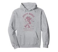Western Dancing Dusty Boots Cowboy Hat Cowgirl Skeleton Pullover Hoodie