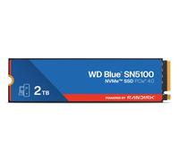 WD Blue SN5100 2TB NVMe SSD (7,1000 MB/s Read Speeds, M.2 2280, PCIe Gen 4.0, n Cache 4.0, Sandisk 3D CBA NAND technology, Acronis True Image data migration software)