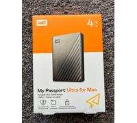 WD 4TB My Passport Ultra USB 3.0 Type-C WDBPMV0040BSL-WESN B&H