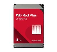 WD Red Plus WD40EFPX - Hard drive - 4 TB - internal - 3.5" - SATA 6Gb/s - 5400 rpm - buffer: 256 MB