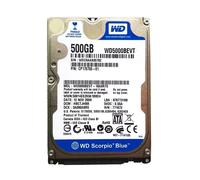 Western Digital 500GB WD5000BEVT 5400RPM SATA 2.5" Laptop HDD Hard Drive 9.5mm