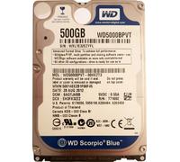 Hard Drive Western Digital WD5000BPVT 500GB 8Mb Cache 5400Rpm SATA II 2,5 " Inch