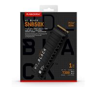 Western Digital Black WD_BLACK™ SN850X NVMe™ SSD POWERED BY SANDISK 1 TB, [With Heatsink]