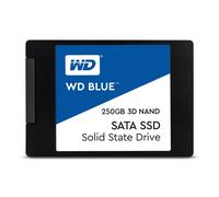 Western Digital WDS250G2B0A WD Blue 3D NAND Internal SSD 2.5 Inch SATA, 250 GB - Black