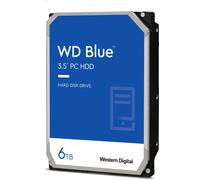 Western Digital Blue 6TB SATA III 3.5" Hard Drive - 5400RPM, 256MB Cache