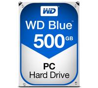 Western Digital Blue Desktop 500 GB 7200RPM SATA III 3.5-Inch PC Hard Drive - Bl