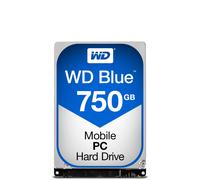 Western Digital Blue PC Mobile internal hard drive 750 GB 5400 RPM 8 MB 2.5" Serial ATA III