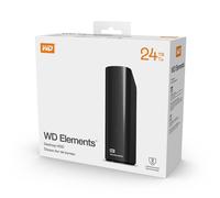 Western Digital Elements Desktop External Hard Drive - 24TB