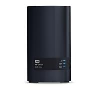 Western Digital My Cloud EX2 Ultra NAS Desktop Marvell Armada 385 1 GB DDR3 0 TB My Cloud OS Black