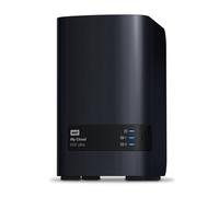 Western Digital My Cloud EX2 Ultra NAS Desktop Marvell Armada 385 1 GB DDR3 8 TB HDD My Cloud OS Black