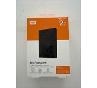 Western Digital My Passport 2TB, External, 3.5 inch Hard Drive - Black