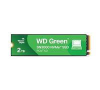 Western Digital NVMe WDS200T4G0E-EC Internal SSD 2TB WD Green SN3000 (Up to 5,000 MB/s Read) M.2-2280 NVMe WDS200T4G0E-EC