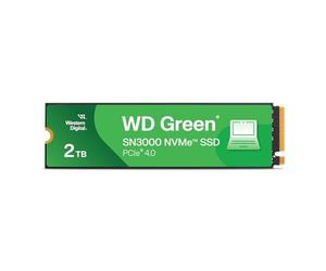 Western Digital NVMe WDS200T4G0E-EC Internal SSD 2TB WD Green SN3000 (Up to 5,000 MB/s Read) M.2-2280 NVMe WDS200T4G0E-EC