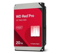 WD Red Pro 20TB NAS 3.5" Internal Hard Drive - 7200 RPM, SATA 6 Gb/s, CMR, 512MB Cache