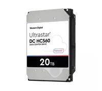 Western Digital Ultrastar DC HC560 internal hard drive 20 TB 7200 RPM 512 MB 3.5" SAS / Serial ATA II