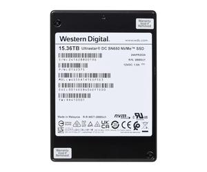 Western Digital WD 2.5 Inch SSD Ultrastar SN650 15.36TB (PCIe 4.0/NVMe) (Di)