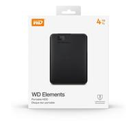 Western Digital WD 4TB Elements Portable External Hard Drive WDBU6Y0040BBK-WESN Western Digital WD 4TB Elements Portable External Hard Drive WDBU6Y0040BBK-WESN