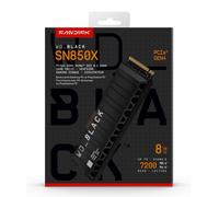 Western Digital WD_BLACK™ SN850X NVMe™ SSD POWERED BY SANDISK 8 TB, [With