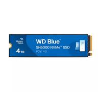 WD Blue SN5000 4TB SSD NVME M.2 2280 PCIe Gen4 Solid State Drive