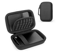 Western Digital WD Elements External Hard Drive Case Cover for TOSHIBA Canvio Basics/Seagate HDD Case, Portable External Memory 2.5 External Drives Protective Hard Shockproof Bag Case (Black)