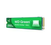 WD Green SN350 250GB NVMe M.2 SSD (2280) PCIe Gen3 x4 - Up to 2400MB/s WDS250G2G