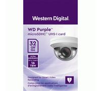 Western Digital WD Purple SC QD101 32GB Smart Video Surveillance microSDHC Card