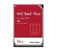 Western Digital WD Red Plus Internal Hard Drive 14TB CMR 3.5" SATA 7200rpm 512MB Cache NAS WD140EFGX-EC