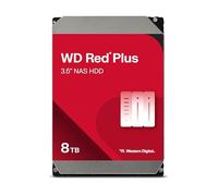 Western Digital WD Red Plus Internal Hard Drive 8TB CMR 3.5 inch SATA 5640 rpm 256MB NAS WD80EFPX-AJP Eco Package