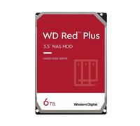 Western Digital WD Red Plus NAS Hard Drive WD60EFRX - Hard drive 6 TB internal 3.5" SATA 6Gb/s buffer: 64 MB for My Cloud EX2; EX4; PR2100; PR4100