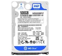 Western Digital WD5000BPVT 500GB 8MB Cache 5400RPM SATA II 2.5" Inch Hard Drive