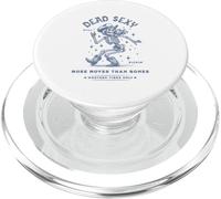 Western Dusty Boots Dancing Skeleton Cowboy Hat PopSockets PopGrip for MagSafe