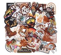 Western Embroidered Iron On Patches for Hats: Meneng 45Pcs Cowboy Sew On Applique Patches for Jackets Backpacks Clothing - Vintage Embroidery Patch for DIY Accessories