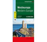 Western Europe Road Map: Innenstadtpläne