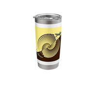 Western Fence Lizard Vortex Version 2 Stainless Steel Insulated Tumbler