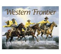 Western Frontier 2025 Hanging Wall Calendar - 19" x 11" (Open) 2025 Monthly Appointment Planner and Organizer. Beautiful images from Wayne Cooper bring the wild west to life in this calendar.