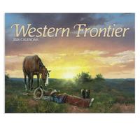 Western Frontier 2026 Hanging Wall Calendar - 19" x 11" (Open) 2026 Monthly Appointment Planner and Organizer. Beautiful images from Wayne Cooper bring the wild west to life in this calendar.