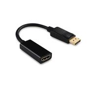Western Gadget 4K DisplayPort (DP) to HDMI Adapter Converter, Male to Female, Supports 4K UHD, 3D, Audio, HDCP, for Dell HP Lenovo MacBook PC to HDMI Monitor HDTV - Uni-Directional