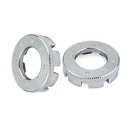 Western Gadget® 8 Way Bicycle Spoke Wrench Tool - Bike Spoke Key Rim Spanner for Wheel Truing - Fits 10-15 Spoke Nipples - Metric & SAE Sizes - Compact & Durable Cycling Repair Tool (Pack of 2)