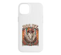 Western Glam Cowgirl Ghost Halloween Retro Spooky Rodeo Case for iPhone 14 Plus