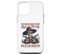 Western Gunslinger Skull Ride into Eternity Case for iPhone 12/12 Pro