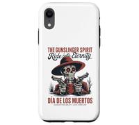 Western Gunslinger Skull Ride into Eternity Case for iPhone XR