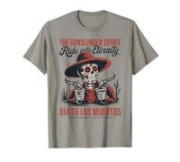 Western Gunslinger Skull Ride into Eternity T-Shirt