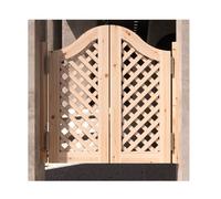 Western Half-Waist Double Swinging Doors,Interior Solid Wood Swing Door, 180 ° Auto Close，Entrance Partition Half Waist Cafe Door，for Stairs Hallway Kitchen Bar(C,W100xH120cm(39.37x47.24in))