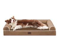 WESTERN HOME Orthopedic Dog Beds for Large Dogs, Foam Pet Sofa with Waterproof Lining, Removable Washable Cover and Non-Slip Bottom, Sofa Dog Bed for Sleeping How to Sleep