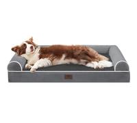 WESTERN HOME Orthopedic Dog Beds for Large Dogs, Foam Pet Sofa with Waterproof Lining, Removable Washable Cover and Non-Slip Bottom, Sofa Dog Bed for Sleeping How to Sleep