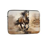 Western Horse 17 inch Print Laptop Case, Business/Office Commuter Laptop Case