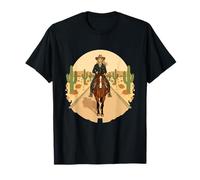 Western Horse Journey A Woman's Desert Ride Cowgirl T-Shirt