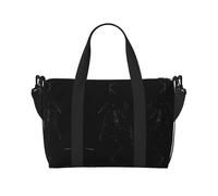 Western Horse Printed Travel Bag Large Gym Tote, Weekend & Business Trip Crossbody Shoulder Bag, Lightweight