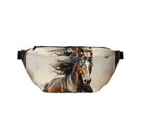 Western Horse Versatile Fanny Packs, Sporty & Unisex Hip Bag - A Perfect Choice for Everyday and Travel Use